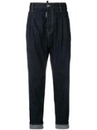 Dsquared2 High-waisted Tapered Jeans - Blue