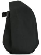 Côte & Ciel Medium Flat Front Backpack - Black