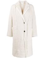 3.1 Phillip Lim Single-breasted Textured Coat - Neutrals