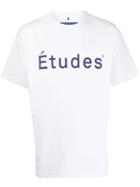 Études Logo Print T-shirt - White