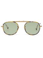 Garrett Leight 'van Buren' Sunglasses - Green