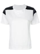 Rag & Bone /jean Contrast-panel T-shirt - White