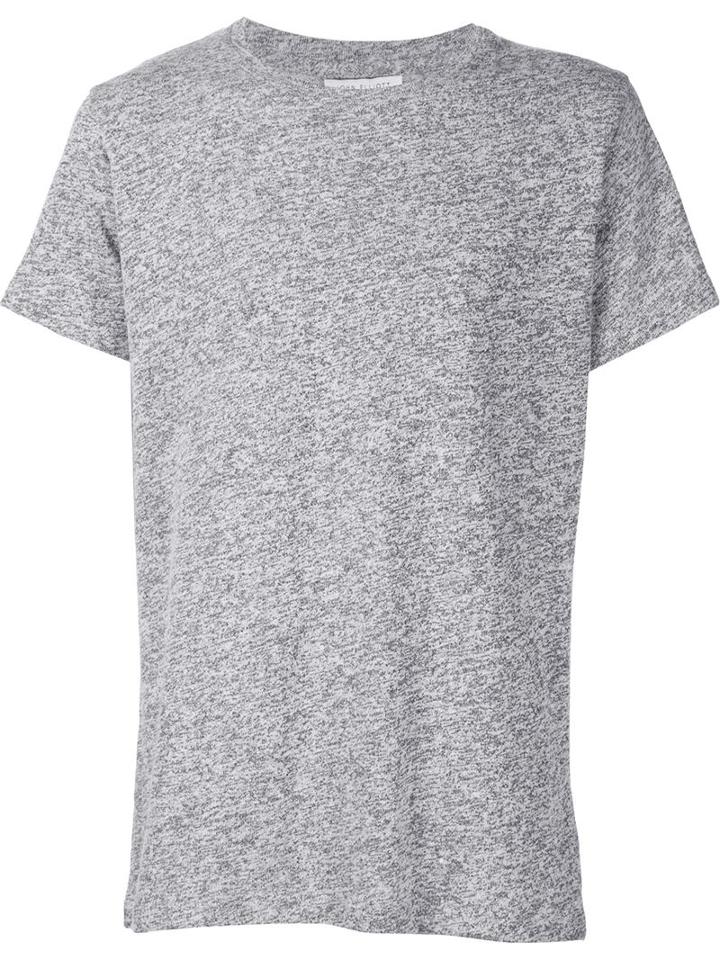 John Elliott Crew Neck T-shirt, Men's, Size: Xl, Grey, Cotton/polyester