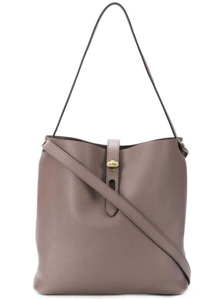 Hogan Hobo Shoulder Bag - Nude & Neutrals