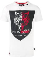 Plein Sport Graphic Print T-shirt - White