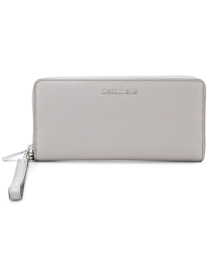 Michael Michael Kors Jet Set Large Purse - Grey