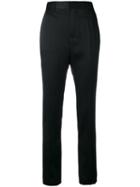 Haider Ackermann Tuxedo Trousers, Women's, Size: 36, Black, Acetate/rayon