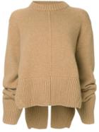 Khaite Virginia Cashmere Sweater - Brown