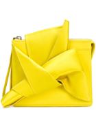 No21 Iconic Bow Clutch - Yellow & Orange