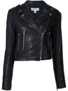 Rebecca Vallance 'pelle' Moto Jacket, Women's, Size: 6, Black, Lamb Skin