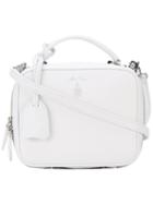 Mark Cross - 'laura' Shoulder Bag - Women - Calf Leather - One Size, White, Calf Leather