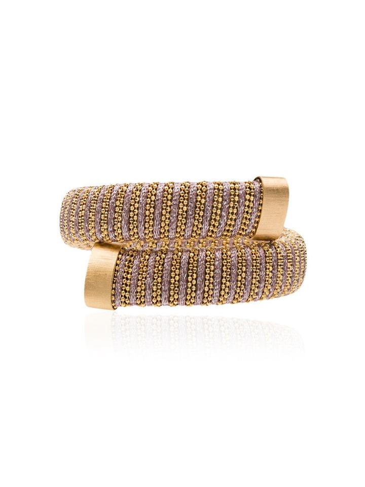 Carolina Bucci Caro Gold-plated Bangle - Metallic