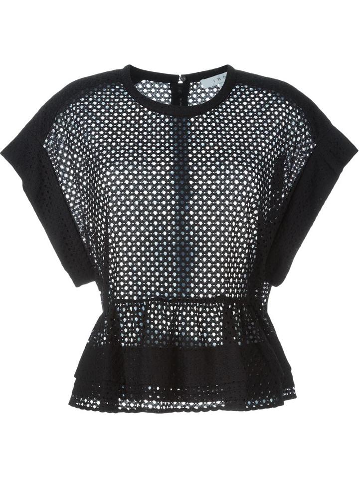 Iro Perforated Blouse