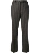 Etro Striped Tailored Trousers - Brown