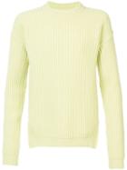 Rick Owens Fisherman Knit Jumper - Yellow