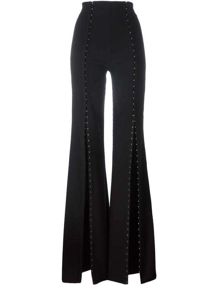 Murmur 'snap' Trousers, Women's, Size: 36, Black, Polyester/spandex/elastane