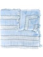 Faliero Sarti Mivia Scarf, Men's, Blue, Cotton/modal