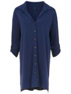 Lygia & Nanny Camisa Meline Uv Liso - Blue