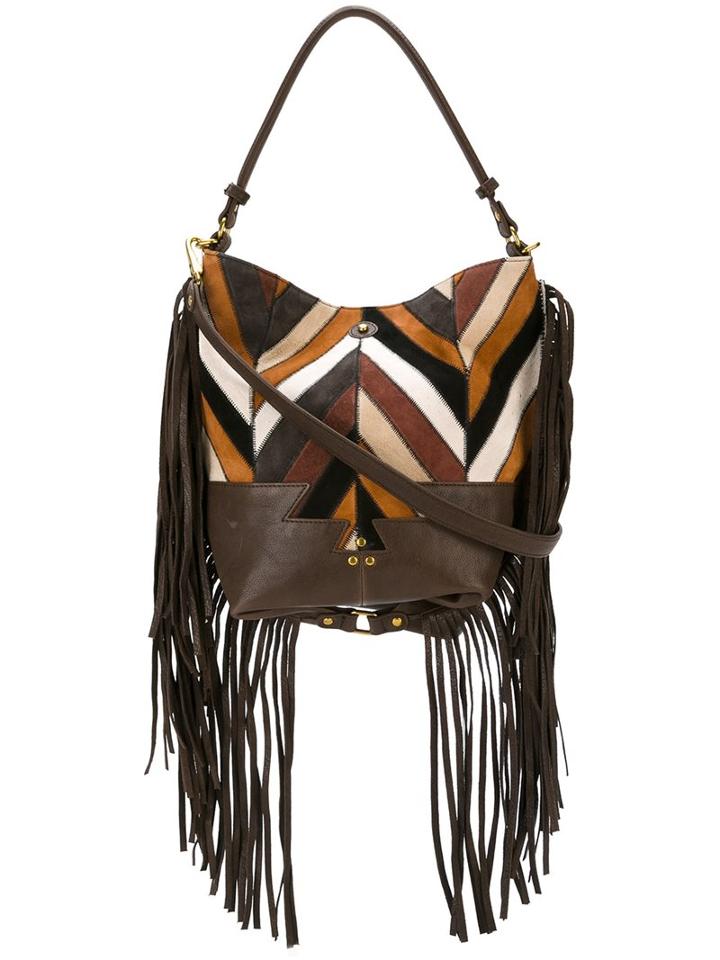 Jérôme Dreyfuss Fringed Crossbody Bag