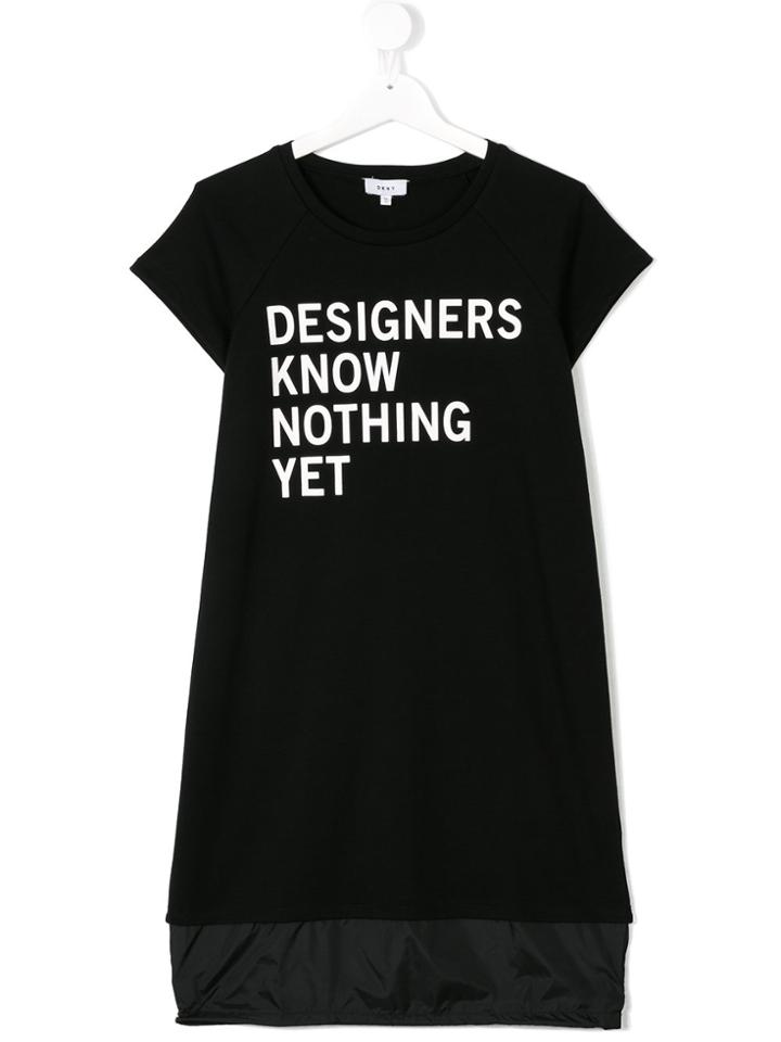Dkny Kids Designers Know Nothing Dress - Black