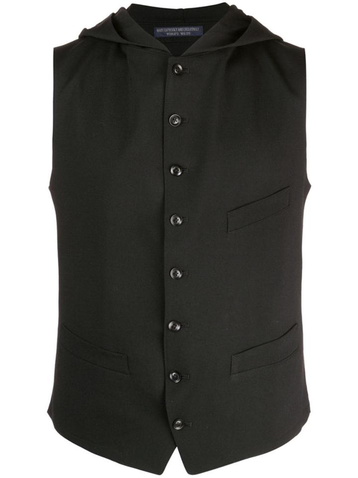 Yohji Yamamoto Hooded Vest - Black