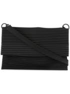 Homme Plissé Issey Miyake Pleats Flat Bag - Black