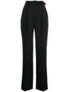 Givenchy Belted Waist Trousers - Black