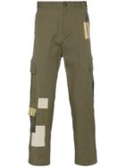 78 Stitches Green Patchwork Combat Trousers