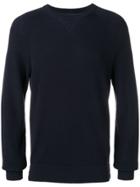Z Zegna Long-sleeve Fitted Sweater - Blue
