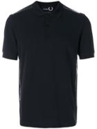 Raf Simons X Fred Perry Tape Detail Pk Polo Shirt - Black