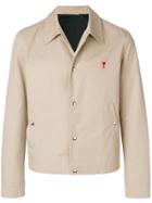 Ami Alexandre Mattiussi Snap Button Jacket - Nude & Neutrals