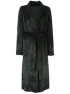 Simonetta Ravizza 'vienna' Coat, Women's, Size: 42, Green, Mink Fur