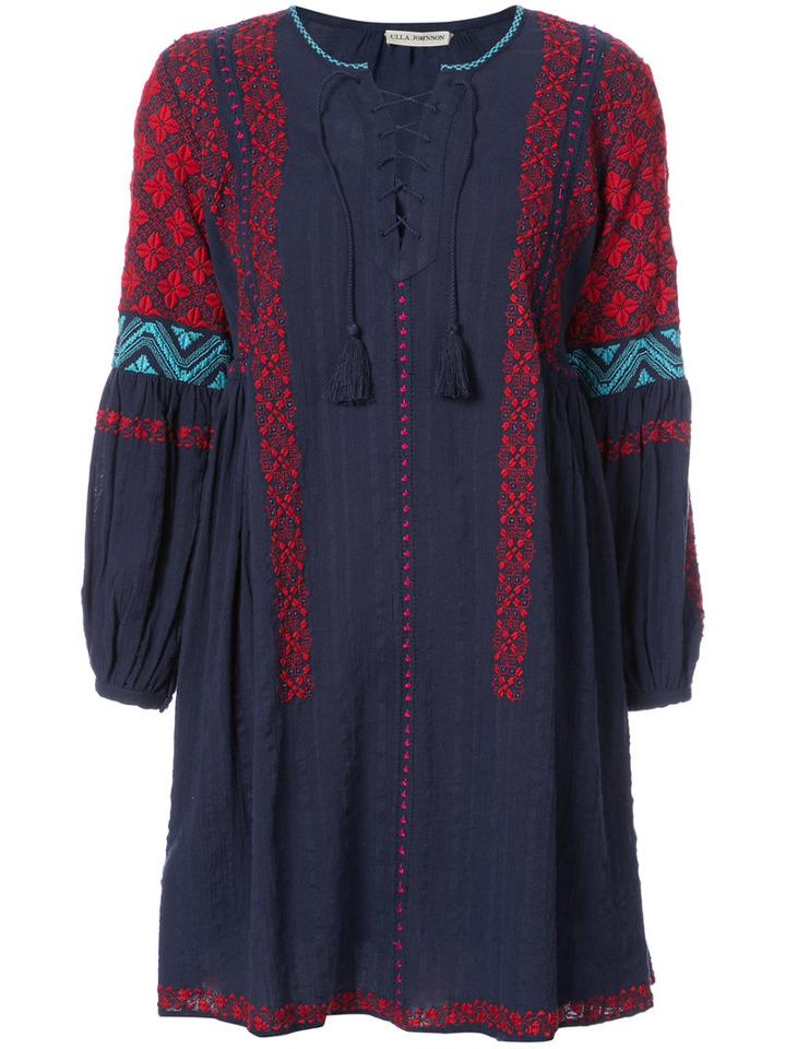 Ulla Johnson - Yelena Dress - Women - Cotton - 2, Blue, Cotton