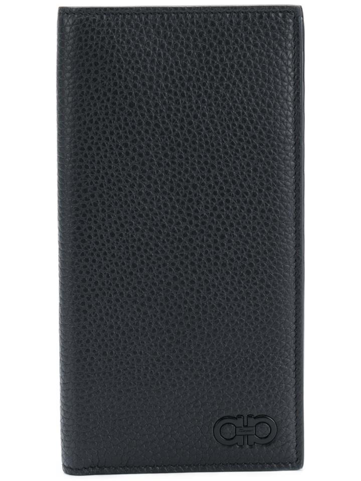Salvatore Ferragamo Gancio Slim Cardholder - Black
