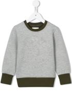 Diesel Kids Mohawk Motif Sweatshirt, Boy's, Size: 12 Yrs, Grey
