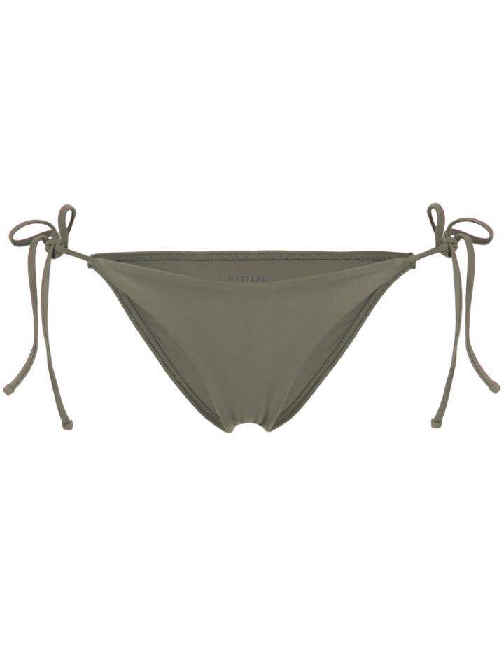 Matteau String Bikini Bottoms - Green