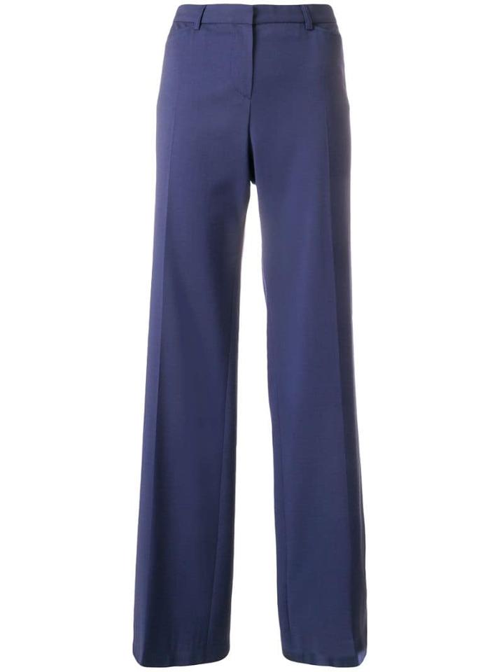 Giorgio Armani Pre-owned Long Bootcut Trousers - Purple
