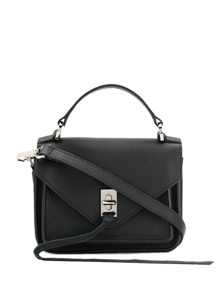 Rebecca Minkoff Fringe Detail Mini Shoulder Bag - Black