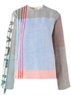 Ports 1961 - Patterned Sweatshirt - Women - Linen/flax/viscose - 40, Women's, Linen/flax/viscose