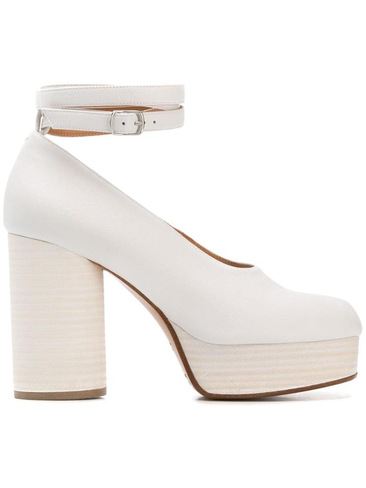 Maison Margiela Platform Pumps - White