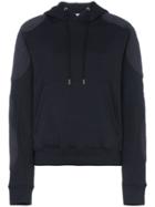Gmbh Patched Hoodie Top - Blue