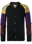 Comme Des Garçons Homme Plus Patchwork Sleeve Cardigan