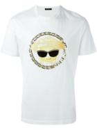 Versace 'medusa Emoji' T-shirt, Men's, Size: Small, White, Cotton