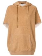 R13 - Hooded Sweater - Women - Cotton/camel Fur - S, Nude/neutrals, Cotton/camel Fur