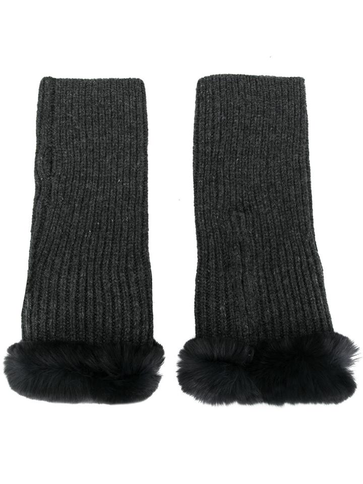 N.peal Finger-less Gloves - Green
