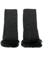 N.peal Finger-less Gloves - Green
