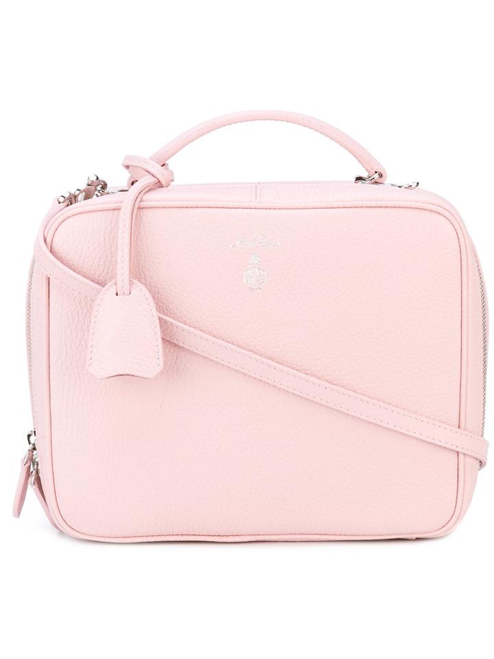 Mark Cross - Laura Tote - Women - Leather - One Size, Pink/purple, Leather