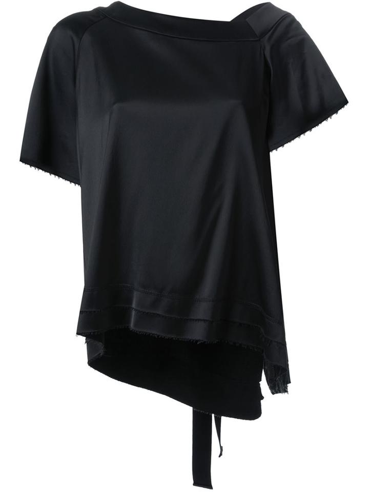 Manning Cartell Asymmetric Raw Edge Top