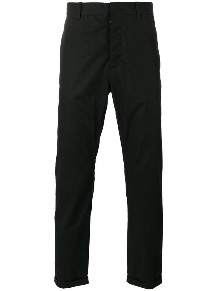 Marni Chino Trousers, Men's, Size: 48, Black, Cotton