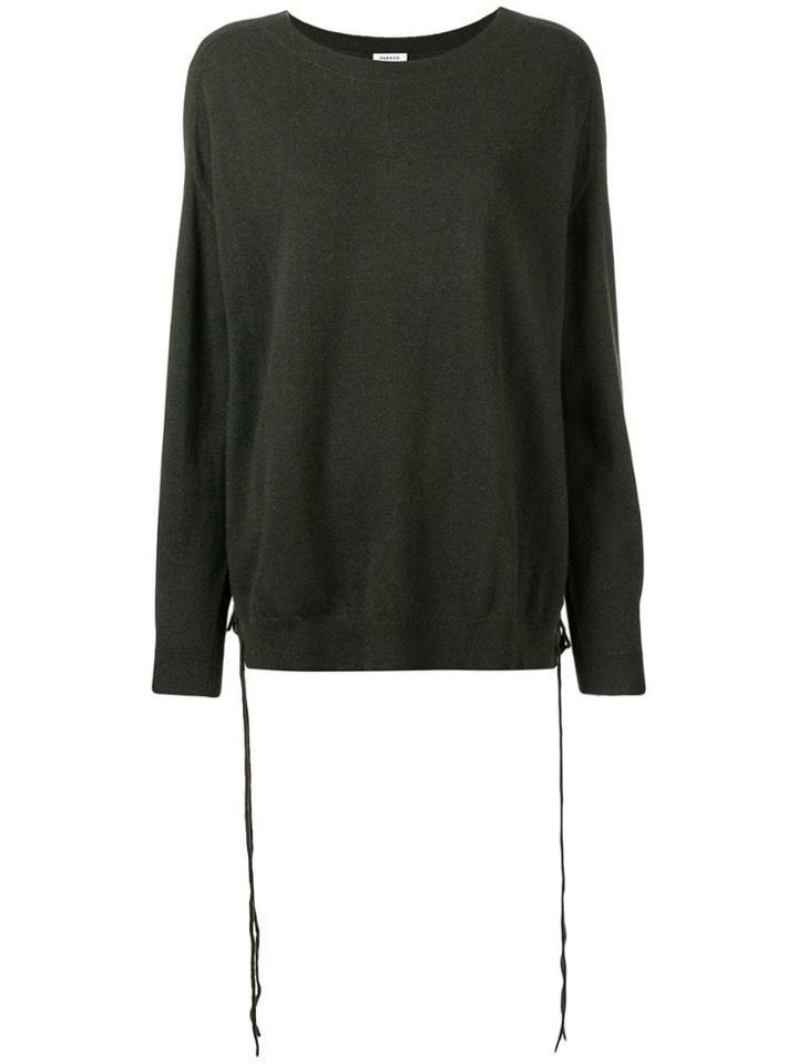 P.a.r.o.s.h. Round Neck Jumper - Green